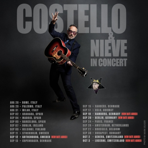 Costello and Nieve in concert